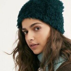 Free People Beanie in Forest Green